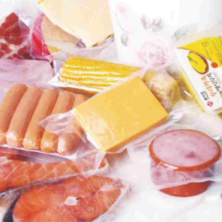 Wysokobarierowa, współwytłaczana folia z tworzywa sztucznego do pakowania mięsa i kiełbasy serowej